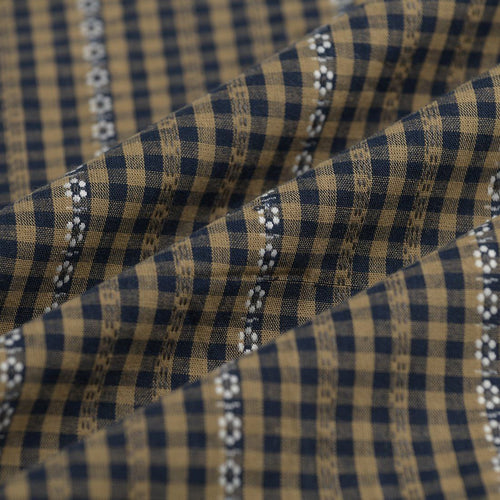 Long ruffle pants in vichy